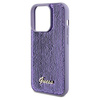 Original Handyhülle IPHONE 13 PRO Guess Hardcase Sequin Script Metal (GUHCP13LPSFDGSUiPhone) violett