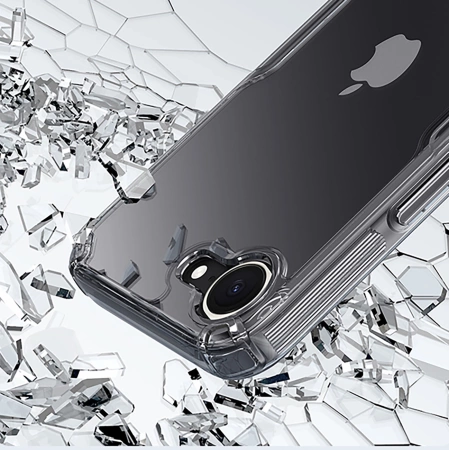 Etui Nillkin Nature Pro na iPhone 16e - przezroczyste