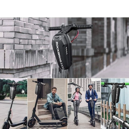 Rockbros B62 Fahrradtasche für Lenker oder Rahmen 2 l - Schwarz