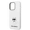 Karl Lagerfeld Silicone NFT Choupette - Etui iPhone 14 Pro Max (biały)