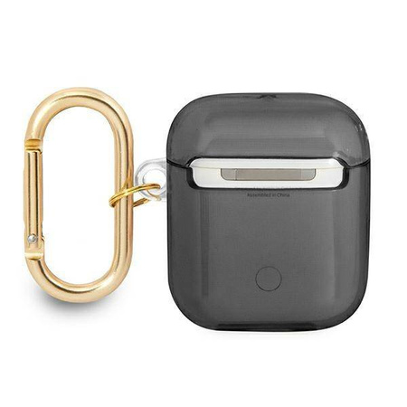 Case APPLE AIRPODS Guess AirPods Strap Collection (GUA2HHTSK) black