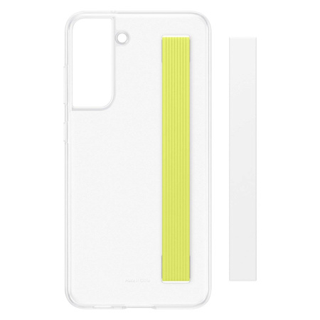 Samsung clear strap cover case for samsung galaxy s21 fe white (ef-xg990cwegww)