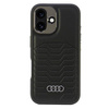 Audi nakładka Synthetic Leather MagSafe do iPhone 16 6.1" czarna