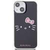 Hello Kitty IML Kitty Face Hülle für iPhone 15 – Schwarz
