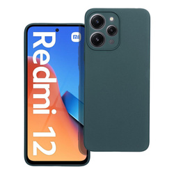 Futerał MATT do XIAOMI Redmi 12 4G / Redmi 12 5G ciemnozielony