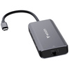 Adapter Hub Verbatim USB-C/HDMI/3xUSB-A   3.2/RJ45 aluminiowy 32157