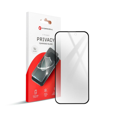 Szkło Hartowane Forcell Privacy Glass - do Iphone XS Max / 11 Pro Max czarny