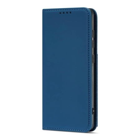 Magnet Card Case For Samsung Galaxy A12 5G Pouch Wallet Card Holder Blue