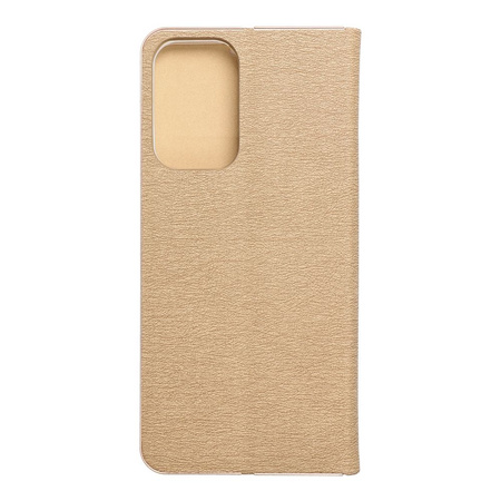 Kabura LUNA Book Gold do SAMSUNG A23 5G złoty