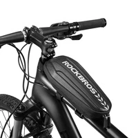 Torba rowerowa Rockbros B62 na kierownicę lub ramę 2 l - czarna