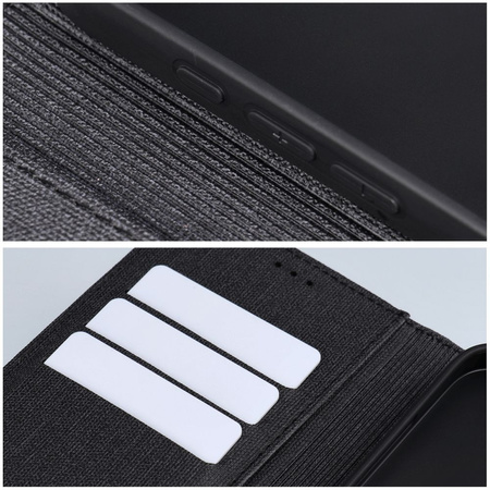 Kabura GOMMA Book do IPHONE 17 Air czarny