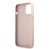 Guess GUHCP12M4GMGPI iPhone 12/12 Pro 6,1" różowy/pink hardcase 4G Big Metal Logo