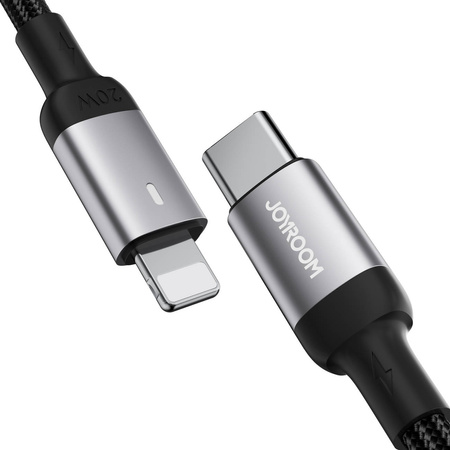 Joyroom Kabel USB C - Lightning 20W A10 Serie 1,2 m schwarz (S-CL020A10)