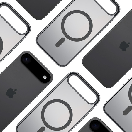 Apple iPhone 17 Air - 3mk Frosty MagCase Black