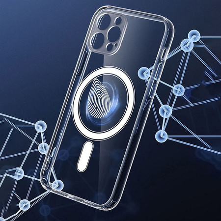 Futerał CLEAR MAG COVER kompatybilny z MagSafe do IPHONE 16 Pro Max transparentny
