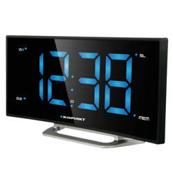 Zegar LED Radio FM PLL Budzik Blaupunkt CR7BK czarny