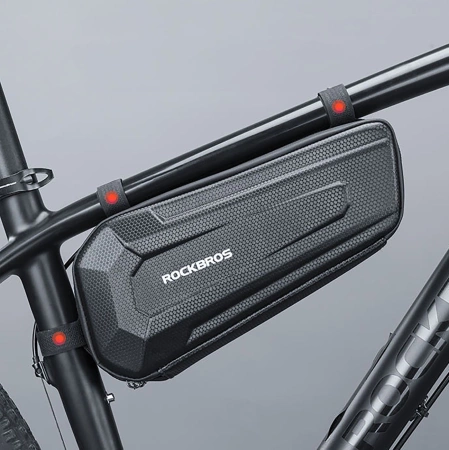 Rockbros B66 wasserdichte Fahrradtasche für Rahmen – Schwarz