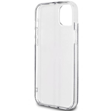 Oryginalne Etui GUESS Hardcase GUHCP15MH4PSEGK do iPhone 15 Plus (4G Gold  Stripe / czarny)