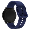 Pasek Silicone Strap TYS opaska do Samsung Galaxy Watch 40 / 41 / 42 / 43 / 44 mm - ciemnoniebieski