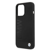Original Case IPHONE 13 PRO BMW Hardcase Silicone Signature Logo MagSafe (BMHMP13LSLBLBK) black