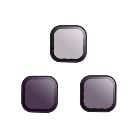 ND 8/16/32 Lens filter set Telesin for GoPro Hero 9 / Hero 10 (GP-FLT-902)
