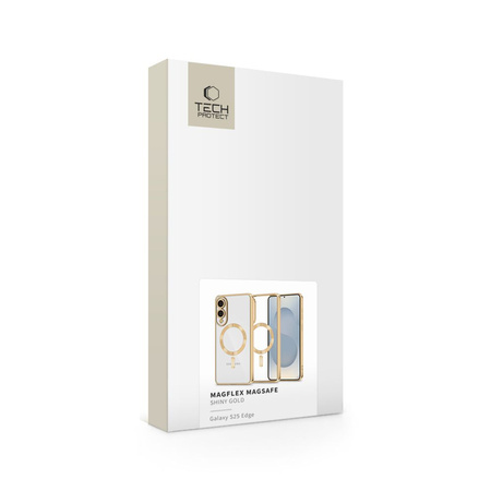 TECH-PROTECT MAGFLEX MAGSAFE GALAXY S25 EDGE SHINY GOLD