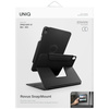 Etui UNIQ Rovus Snapmount Magnetic 360   Rotating Detachable do iPad Air 13" M2/M3 (2024/2025) czarny