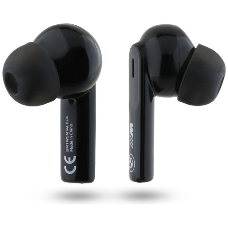 BMW M Metal M Logo Print ANC-ENC TWS Bluetooth-Kopfhörer - Schwarz