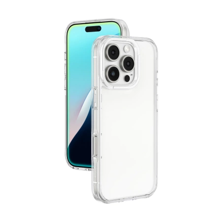Etui silikonowe AMAZINGTHING Minimal Case do iPhone 16 Pro - przezroczyste