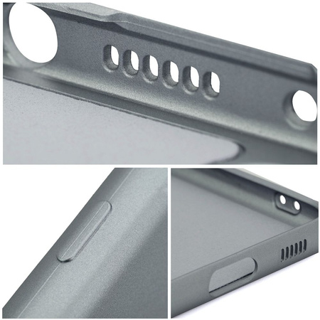 Futerał METALLIC do IPHONE 15 PRO szary