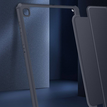 Dux Ducis Toby pancerne etui z klapką Smart Case do Samsung Galaxy Tab S6 Lite z uchwytem na rysik czarny