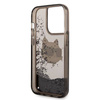 Karl Lagerfeld Liquid Glitter NFT Choupette Head - Etui iPhone 14 Pro Max (czarny)
