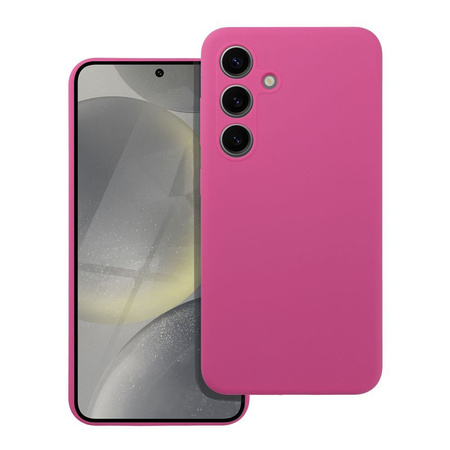 Futerał SILICONE 2mm do SAMSUNG S25 Edge róż
