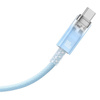 BASEUS kabel Typ C do Typ C Explorer Power Delivery 100W 1m niebieski P10319703311-00 / CB000043