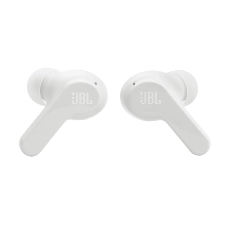 Słuchawki JBL Wave Beam bezprzewodowe dokanałowe Bluetooth 5.2 IP54 IPX2 - białe