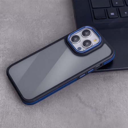 Nakładka Crystal Black do iPhone 16 Plus 6,7" niebieska