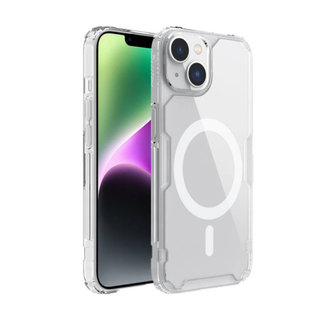 Nillkin Nature Pro Panzerhülle mit MagSafe für iPhone 15 – Weiß