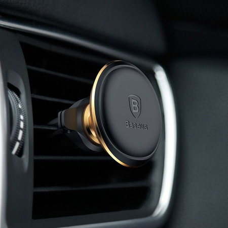 Baseus SUGX-A0V magnetic car holder for air vent - black
