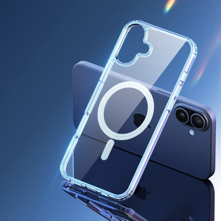 Dux Ducis Clin Mag Hülle mit MagSafe für iPhone 16 Plus – transparent