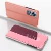 Clear View Case Cover für Xiaomi 12 Lite Hülle mit Klappe Rosa