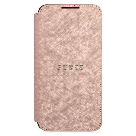 Guess GUBKS22MPSASBPI S22 + S906 rosa / rosa Buch Saffiano Stripes