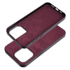 Woven Mag Cover kompatybilne z MagSafe do IPHONE 15 PRO MAX burgundowy