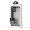 Joyroom 14Q Case etui do iPhone 14 obudowa pokrowiec z metaliczną ramką czarny (JR-14Q1-black)