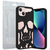 ETUI SKULL IPHONE 14 PLUS, MATT BLACK / CZARNY