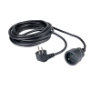 Hama Standard 5m Extension Cord - Black