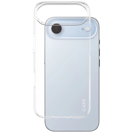 CARE by PanzerGlass Modisches X-Ray Soft Basic Case für iPhone Air - Transparent