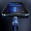 Baseus Crystal Shine Series Fast Charging Data Cable USB to iP 2.4A 2m Blue