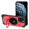 Futerał Armor Mag Cover kompatybilny z MagSafe do IPHONE 11 PRO czerwony