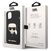 Oryginalne Etui IPHONE 14 PLUS Karl Lagerfeld Harcase Silicone Karl's Head czarne