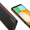Dux Ducis Yolo elegante Hülle aus ökologischem Leder für Samsung Galaxy A13 5G schwarz